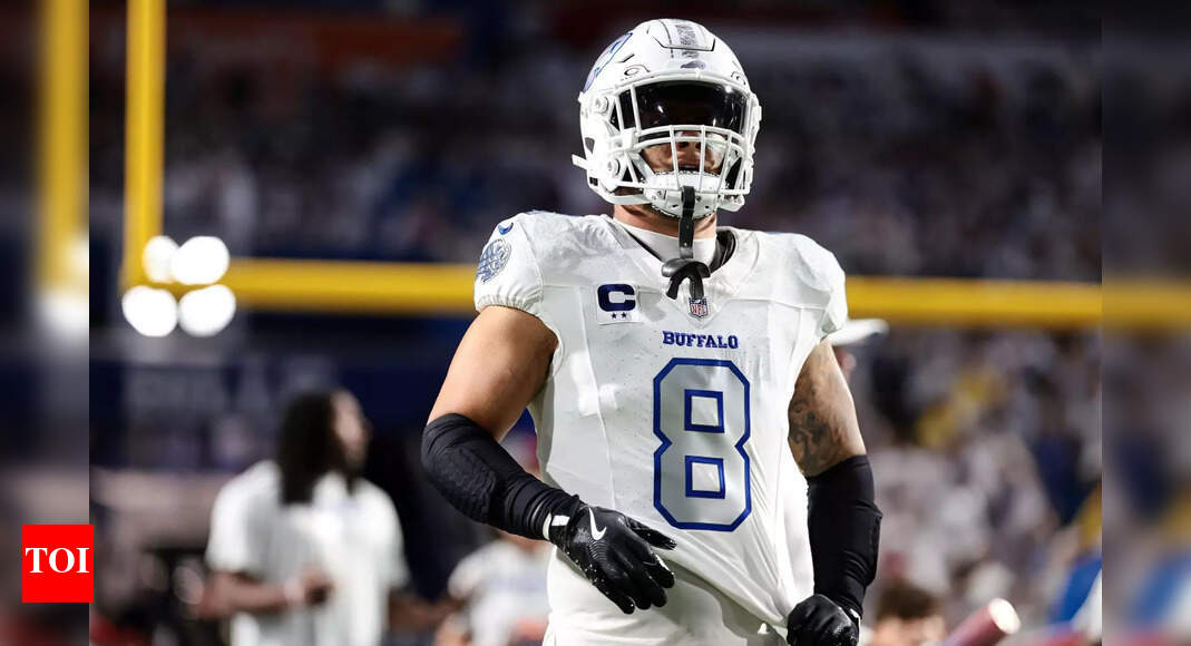 Buffalo Bills linebacker Terrel Bernard suffers painful right ankle injury in first half against Atlanta Falcons