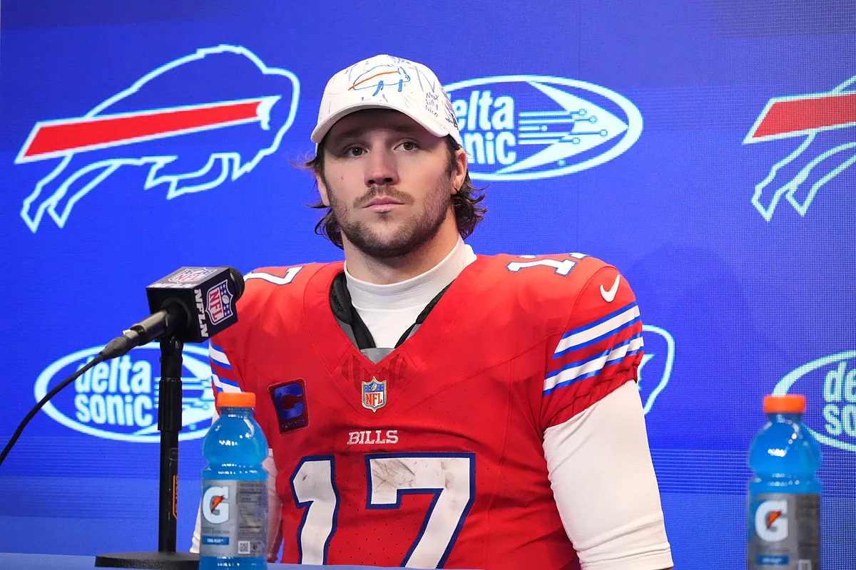 Josh Allen becomes target of online jokes after costly two-point attempt as Bills lose to Eagles